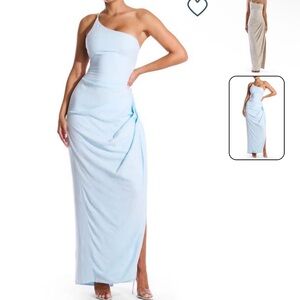 Naked Wardrobe Side Slit Dress curated